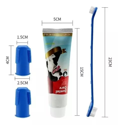 KIT LIMPIEZA BUCAL PARA MASCOTAS
